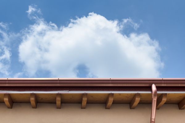 Copper Rain Gutter Service